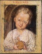 Albrecht Durer THe Infant Savior oil on canvas